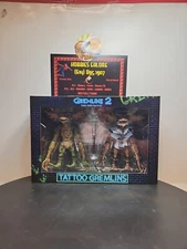 NECA - Gremlins 2 - Tattoo Gremlins 7" Action Figure New, Sealed! - See Pics