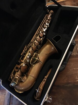 KING ALTSAXOPHON MODELL 1924 ''SOLO INSTRUMENT'' 1925-30 READY TO PLAY !!