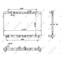 KüHler WasserküHler MotorküHler Passend FüR KIA Carnival/Grand VQ 2.7 V6