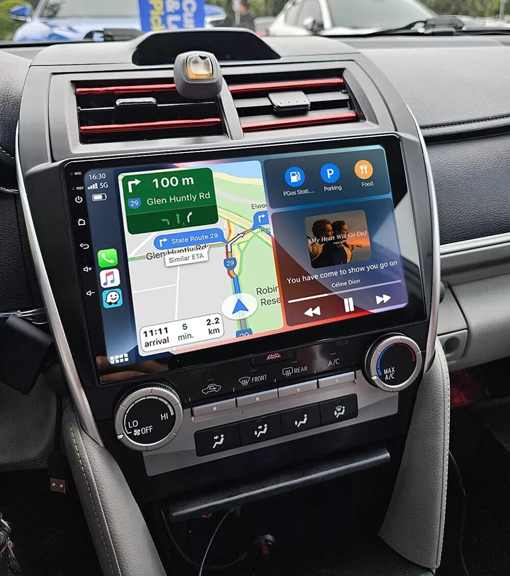 Plug&Play For 2012-2014 Toyota Camry 10.1" Car Stereo Radio Android Carplay GPS 