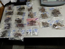 Allen Bradley Carbon Composition 2 Watt Resistors 1K Ohm to 430K Ohm You Choose