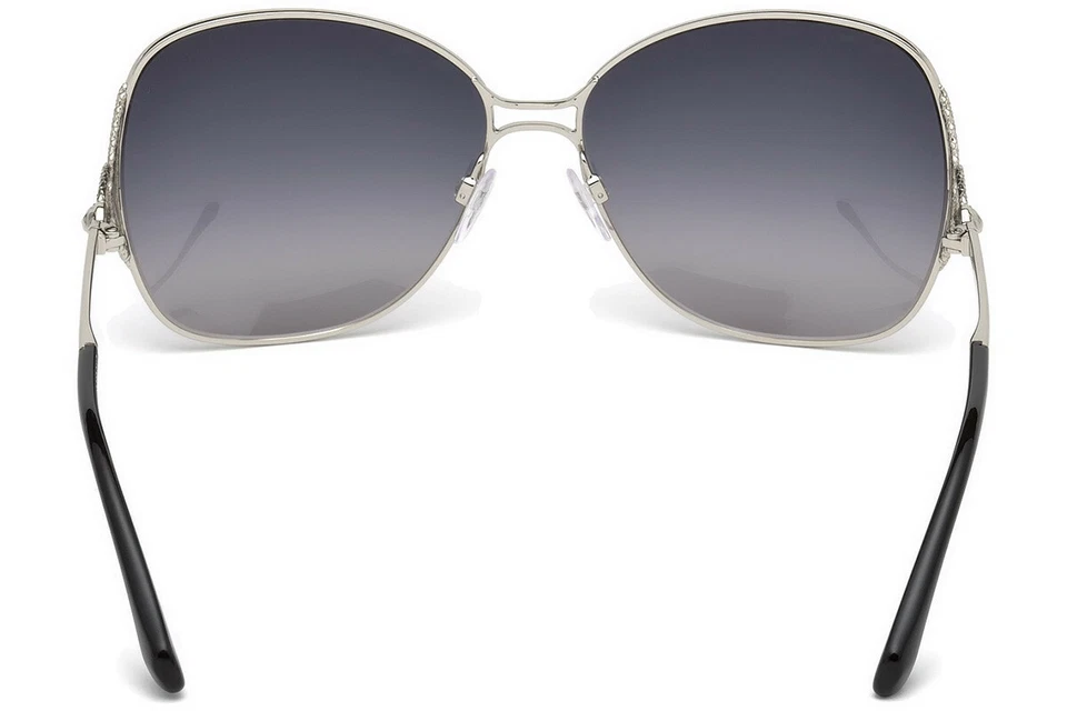 Gafas de sol Roberto Cavalli GAMBASSI RC1060 16C plateadas de gran tamaño marco 61-15-120 Foto 3 de 3