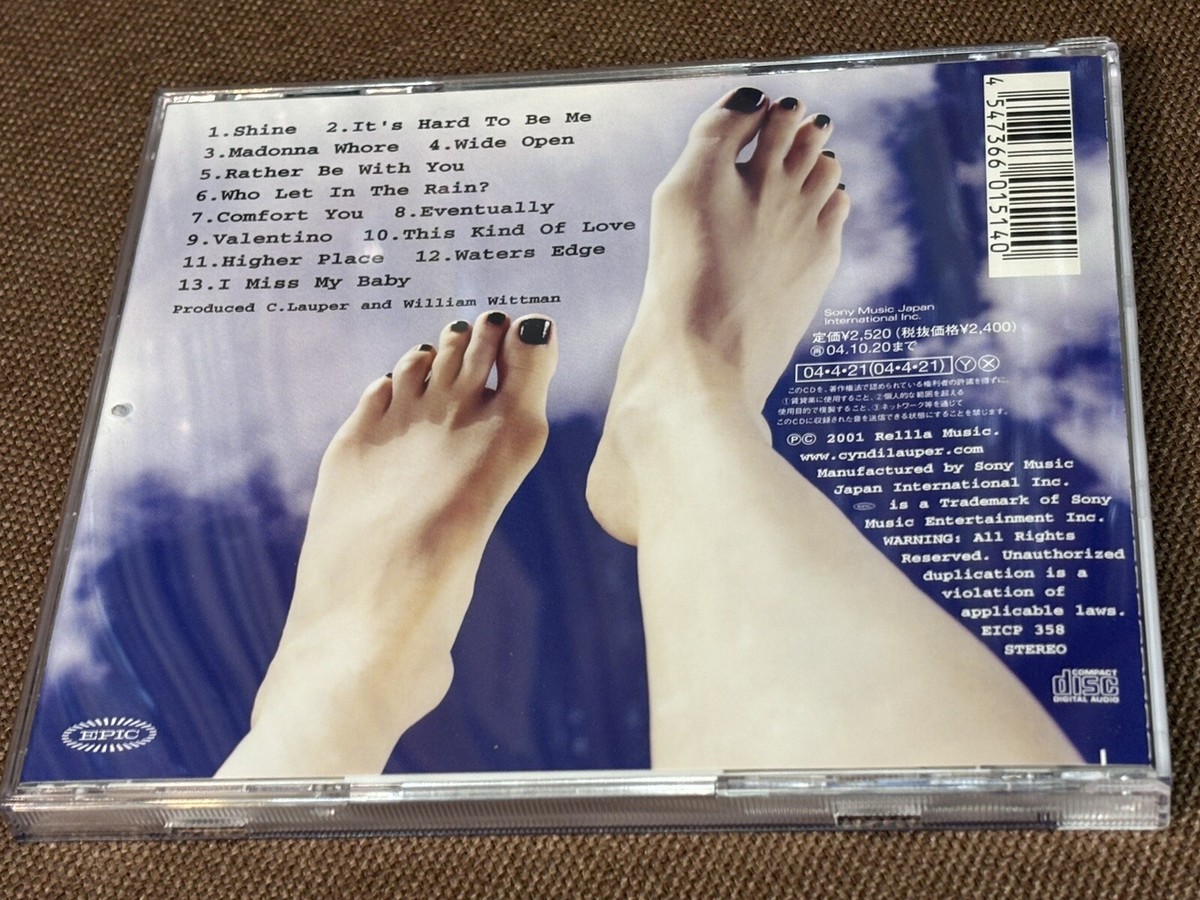 CYNDI LAUPER Shine JAPAN CD EICP358 w/ PS + JAPANESE BOOKLET CYNDI LAUPER Shine JAPAN CD EICP358 w/ PS + JAPANESE BOOKLET
