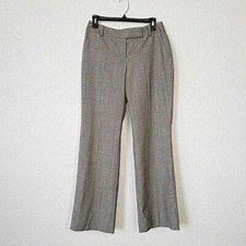 Ann Taylor Curvy Fit Glen Check Trouser Pants Size 4 Petites