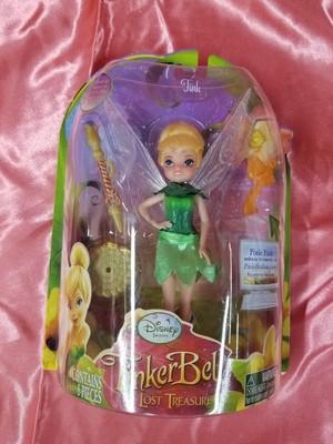 DISNEY TINKERBELL TINE ''TINK'' LOST TREASURE DOLL Pixie Pass online code NIB 2010