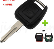2buttons Remote Car Key Transponder Chip Id40 For Vauxhall Opel Astra Vectra 2buttons Remote Car Key Transponder Chip Id40 For Vauxhall Opel Astra Vectra