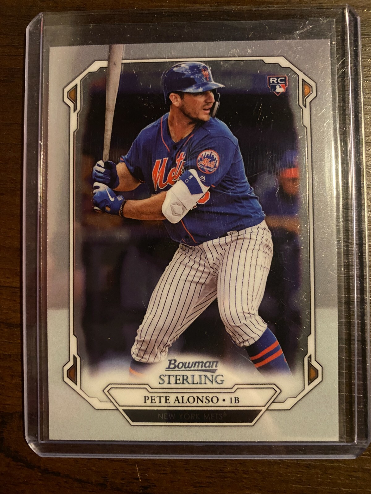 A74,817 - 2019 Bowman Sterling Rookies #BSR61 Pete Alonso