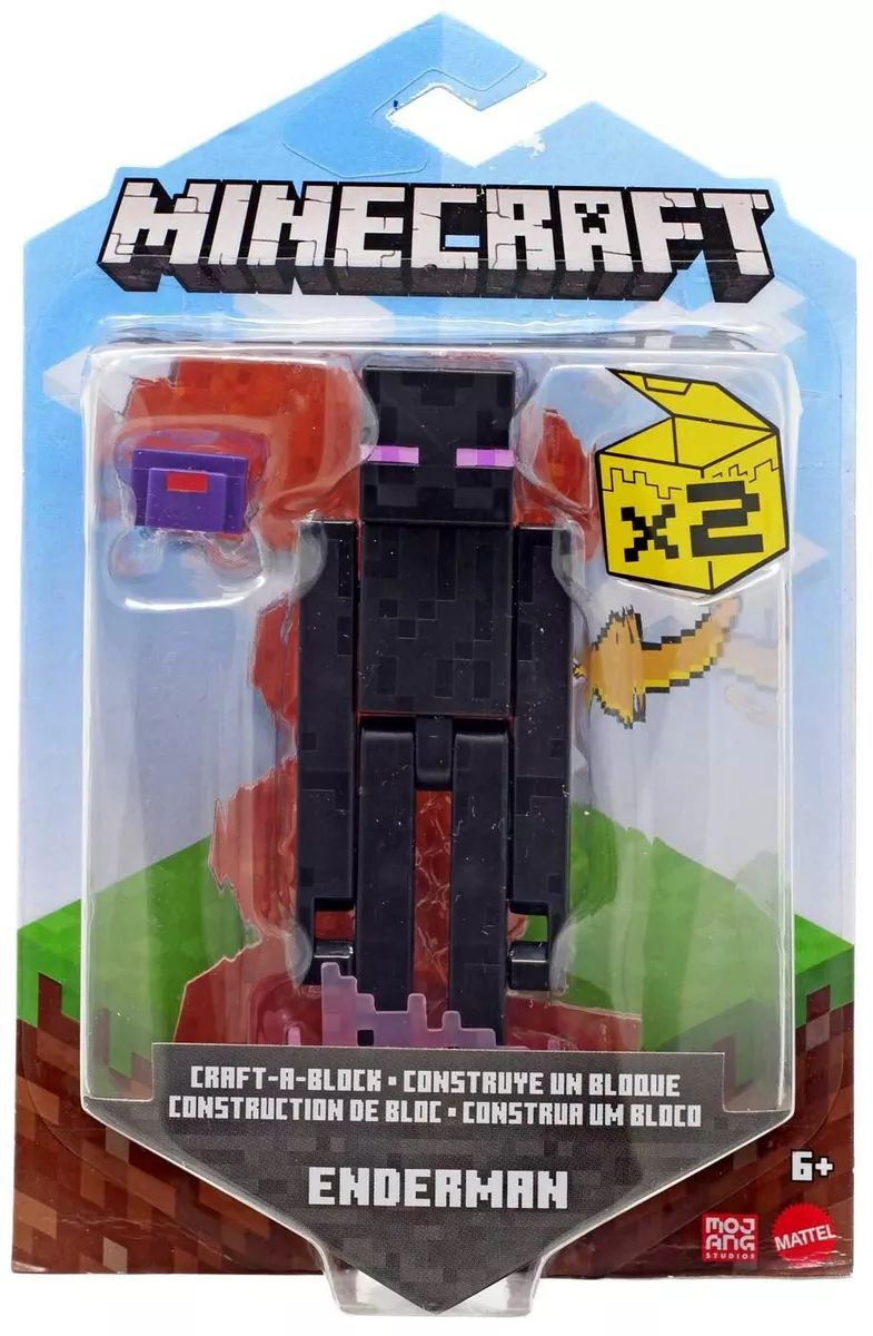 Minecraft Craft A Block Enderman Action Figure eBay