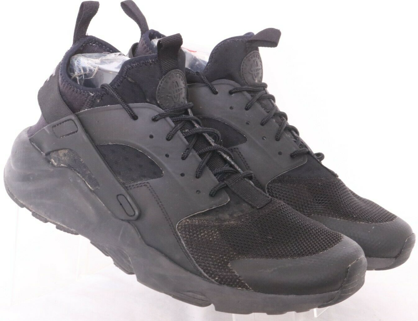 Size 11 - Nike Air Huarache Run Ultra Triple Black for sale online eBay