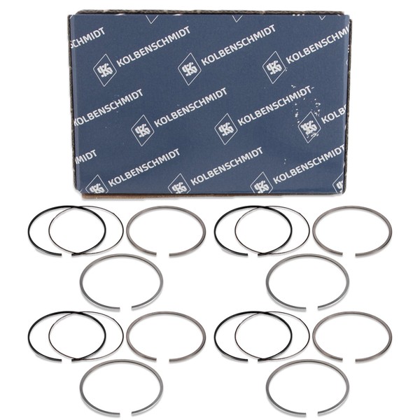 4X Kolbenschmidt Kolbenringsatz FüR BMW E81-88 F20 E90-93 F30 F32-36 E60 F10 N47-image
