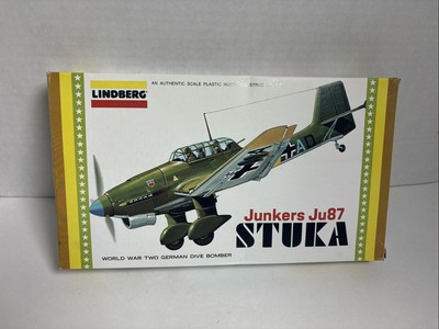 Lindberg 1:4 Junkers Ju87 Stuka 1974 Open Box New