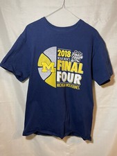 2018 Hanes NCAA Final Four Michigan Wolverines Size M