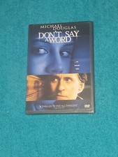 Don't Say a Word DVD, 2002 Michael Douglas, Famke Janssen WS NEW