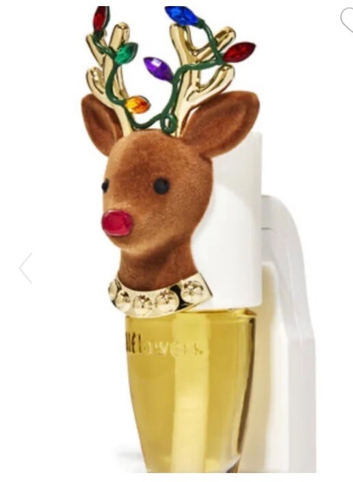 Bath & Body Works HOLIDAY REINDEER 🦌 Nightlight WALLFLOWERS FRAGRANCE PLUG