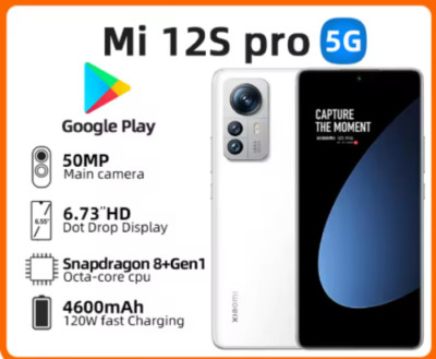 Xiaomi 12S Pro 256/512GB 50MP 6.73'' Snapdragon 8+ Gen 1 4600mAh Triple Cameras