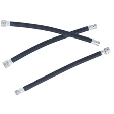 3 PCS Bicycle Pump Extension MTB Bike Hose Inflator Tube Pipe Valve Set