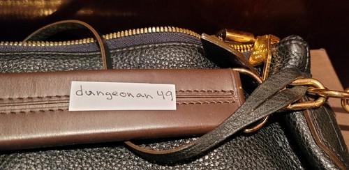 Auth LOUIS VUITTON Ombre Black Mahina leather SELENE MM Shoulder Bag! Never Worn - Picture 9 of 22