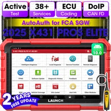 2025 LAUNCH X431 Pro Elite V+ PRO5 PAD V Bidirectional Diagnostic Scanner Coding