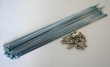 36PCS Bicycle Spokes for 27" Bike 14G x 302mm/304mm/306mm/307mm Road Track Bikes