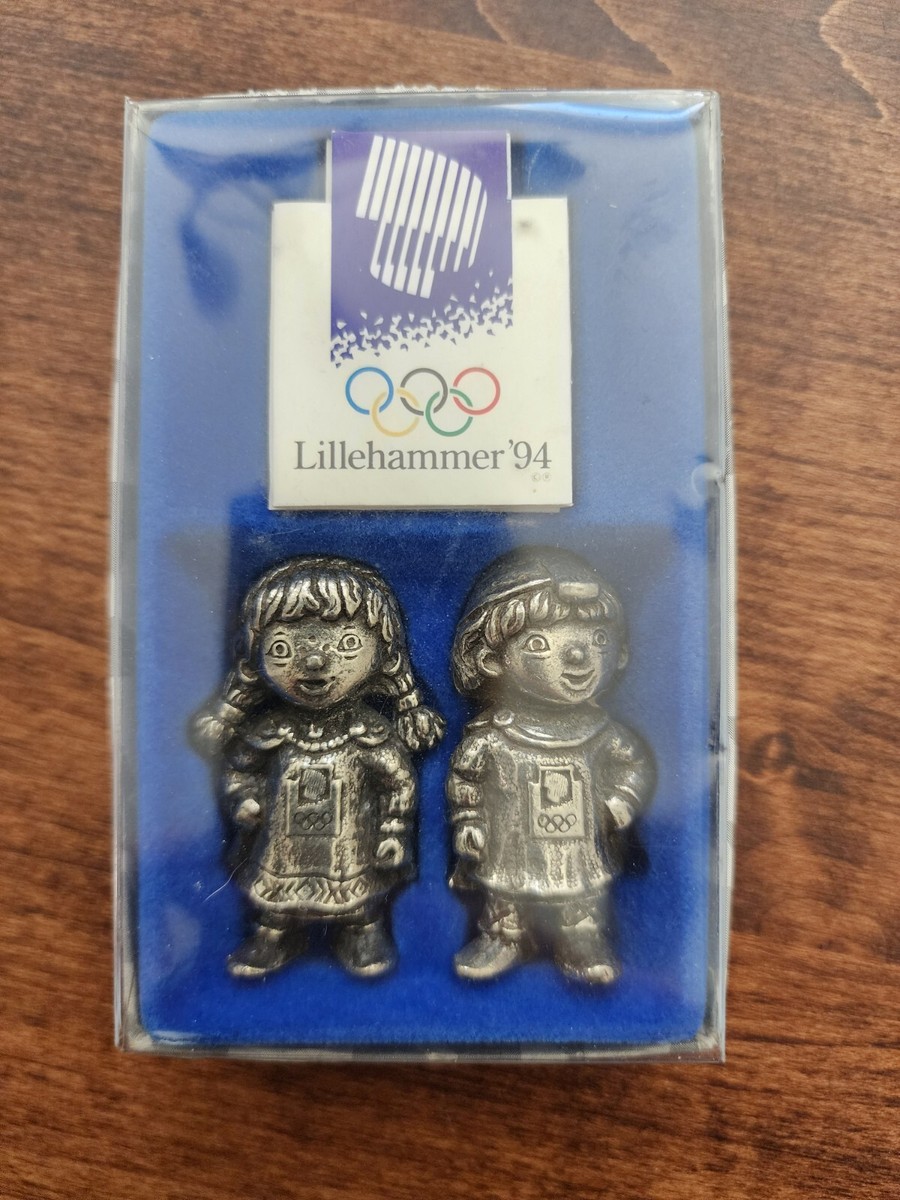Lillehammer 1994 Olympics Mascot Hancast Pewter Figurines | eBay