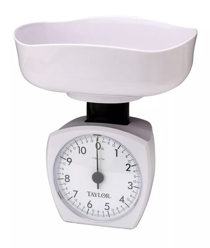 Taylor White Analog Bath Scale