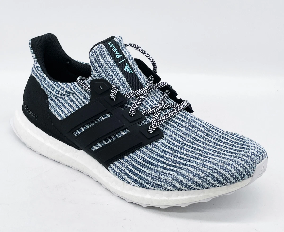 adidas gazelle silver green womens adidas Men's Ultraboost 4.0 DNA Shoes Black White / 9.5 main image 0