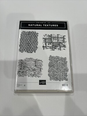 Stampin Up NATURAL TEXTURES 155637 Weaves Burlap  Brick Exclusive Hostess Gift