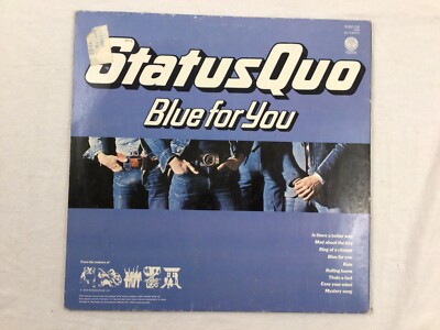 LP Status Quo    Blue for You  - 1975 - 6360 128 -  Vertigo - Schallplatte Vinyl