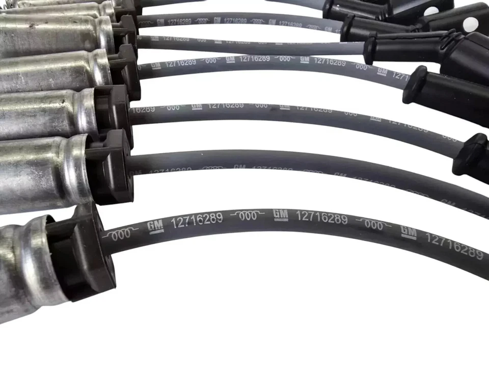 758EE AC Delco Spark Plug Wires Set of 8 New for Chevy Chevrolet Silverado 1500 - Image 4 of 4