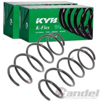 2X KYB K-FLEX Fahrwerksfedern Vorne Passend FÜR Renault Megane Links+Rechts
