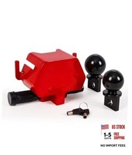Trailer Lock, Heavy Duty Trailer Coupler Lock, Fits 2" 2-5/16" Hitch, Secure
