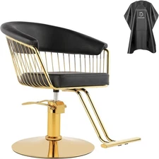 Barber Chair Height Adjustable Salon Chair Heavy Duty Hair Chair for Barbershop