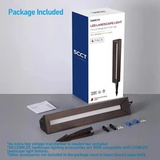 Leonlite 5CCT Low Voltage Landscape Lights, 7W 12-24V LED Pathway Lights New