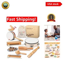 Complete Toddler Musical Instruments Set - A Safe and Durable Gift for Ages 3-9