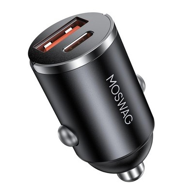 Zigarettenanzünder USB-C Ladegerät 2x QC 3.0 für iPhone Samsung Auto Charger