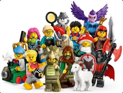 LEGO 71045 Series 25 Collectible Minifigures Complete Set of 12 