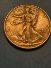 1938 Walking Liberty Silver Half Dollar