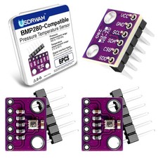 6 PCS 3.3V BMP280 Atmospheric Pressure Sensor Module I2C/SPI Arduino Compatible