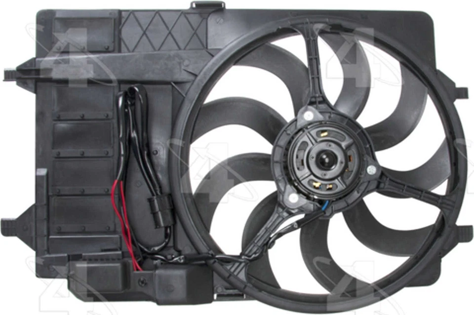 Conjunto de ventilador de refrigeración del motor - Conjunto de ventilador de radiador. 4 estaciones para 02-08 Mini Cooper Foto 2 de 3
