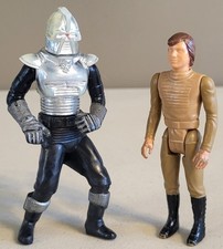 Product Image: Vintage 1978 Mattel Battlestar Galactica Cylon Centurion & Lt. Starbuck Figures