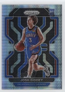 2021-22 Panini Prizm Hyper Prizm Josh Giddey #301 Rookie RC