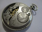 Antique Dueber Hampden 14K Gold Filled Pocket Watch Pendant # 3864068 Movement! — photo 9