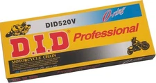 D.I.D 520VO Pro V Series O-Ring Chain - 106 Links - Natural - 520VO-106L