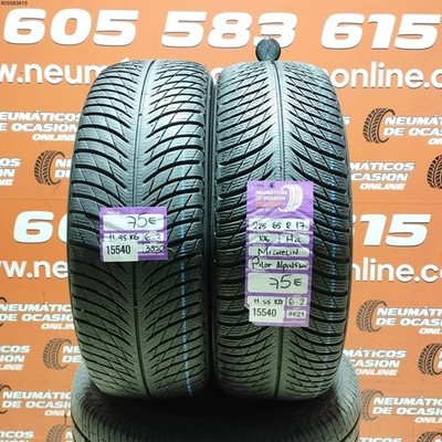 2X 225 65 R17 106H MICHELIN PILOT ALPIN 5 6,2/6,2MM REF.15540