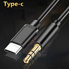 Type-C USB-C to 3.5mm Male Audio Jack AUX Cables Adaptor Nice For Car   US