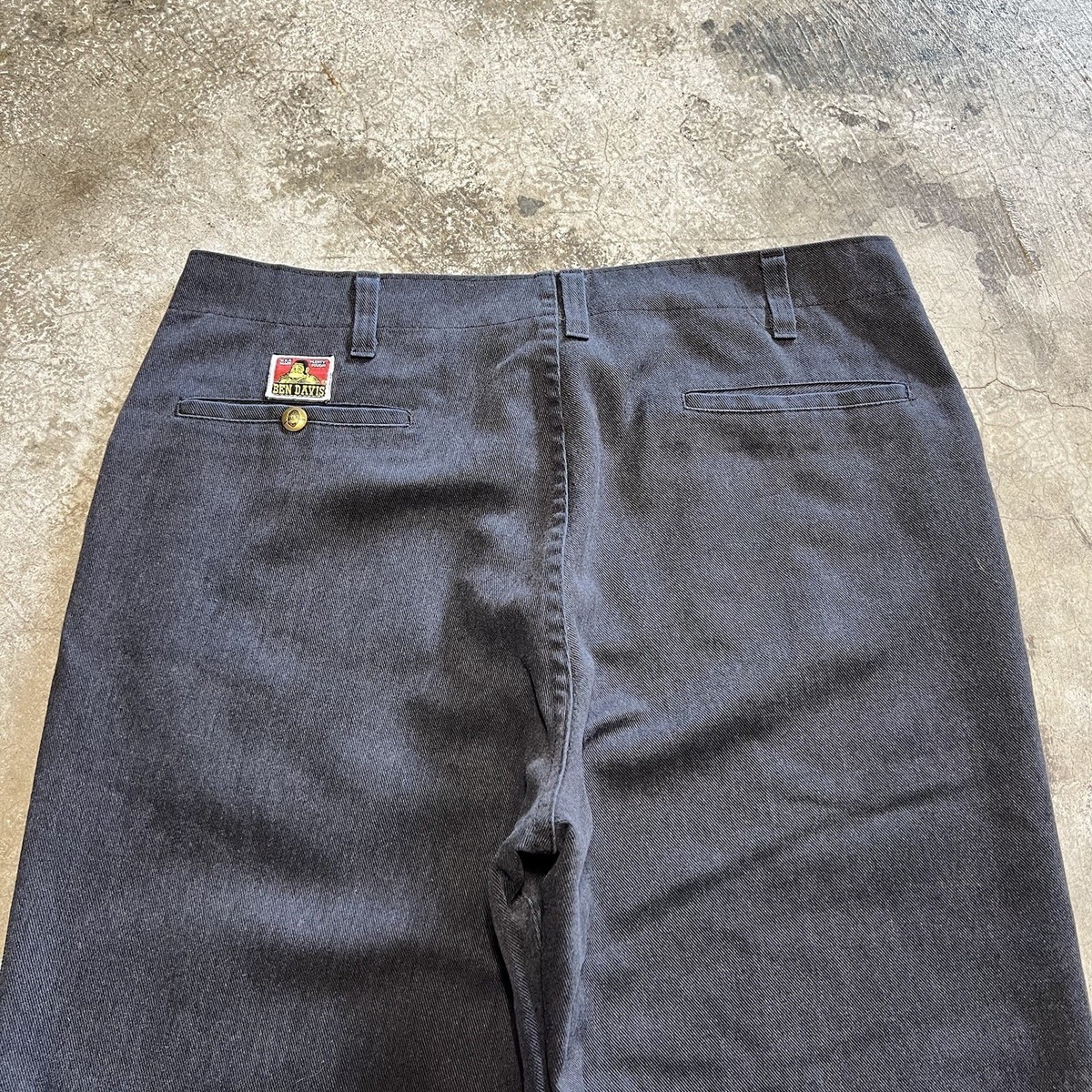 Ben Davis Pants Mens 37x28 Original Chino WideLeg Baggy 90s Skater