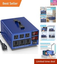 8000 watt Voltage Conversion Transformer Heavy-Duty Step-up/Step-Down AC 110V...