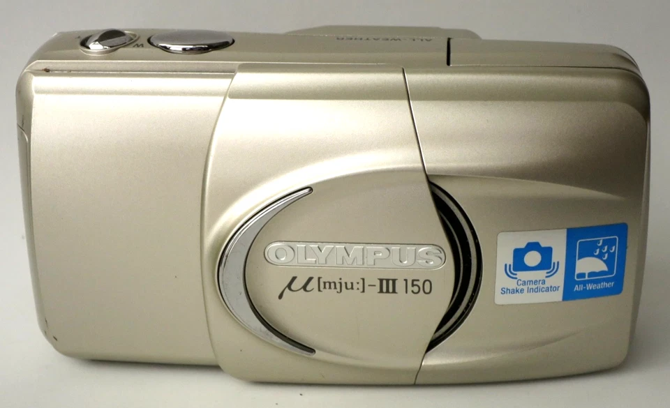 OLYMPUS mju III 150 Quarts Date 37.5-150 mm Lens CAMERA+Box+Case+Manual VGC - Image 3 of 4