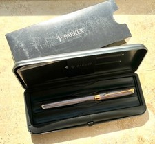 SHOPRETOURE! PARKER Sonnet Sterling Silber Cisele Füllhalter, 18 Karat B Feder