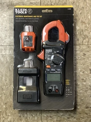 Klein Tools LCD Clamp Meter Test Kit CL120Kit